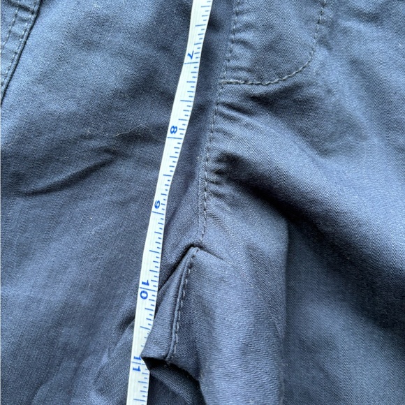 Pact Straight Leg Organic Cotton Twill Pull On Pants Navy Blue size M *NWT* - Picture 7 of 7
